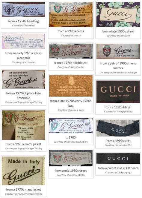 gucci shirt label|authentic Gucci clothing tags.